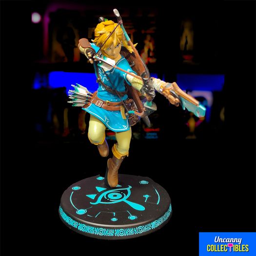 Legend of Zelda Breath of the Wild Link First 4 Figures Statue