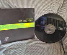 N-Trance - Set You Free (2001 Remixes) 12" Vinyl // VG+ Clean Copy