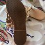 Leather Flat Thongs Image 3