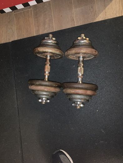 Pair of dumbbells 2x14kg