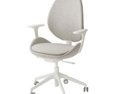 IKEA HATTEFJALL Ergonomic Home Office Chair Beige, Excellent Condition