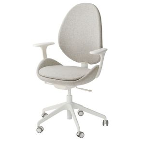 Ergonomic Home Office Chair Beige, Excellent Condition