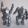 Pair of  Iron Man Wind Up Figures Burger King 2007 Image 2