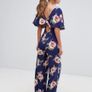 Black Floral Jumpsuit. Size 14 Image 2