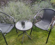 garden chair & table