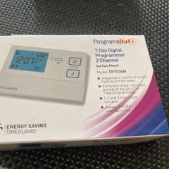 TimeGaurd 7 Day Digital , 2 Channel programmer .Model TRT036N
