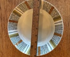 Vintage Retro Sienna Midwinter Bowl