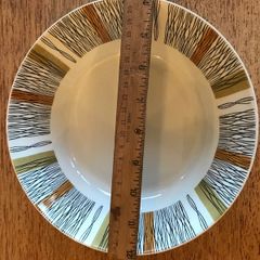 Vintage Retro Sienna Midwinter Bowl