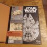 star wars millennium falcon model and book unopened Image 2