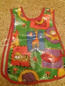 Baby feeding and painting bibs.