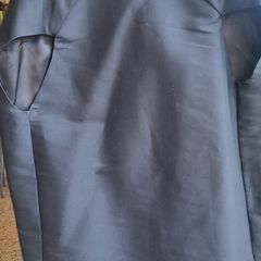 ARKET cape dress black