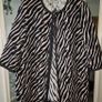 Luxe Zebra Statement Coat by JD Williams UK 18 (Generous Fit), AV Image 2