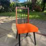 6 Wooden Midcentury Dining Chairs Image 2