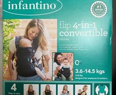 Brand New Infantino Flip 4-in-1 Baby Carrier (Sealed Box)
