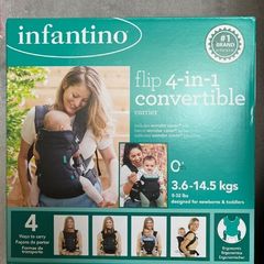 Brand New Infantino Flip 4-in-1 Baby Carrier (Sealed Box)