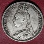 1889 Queen Victoria Silver Crown coin Image 4