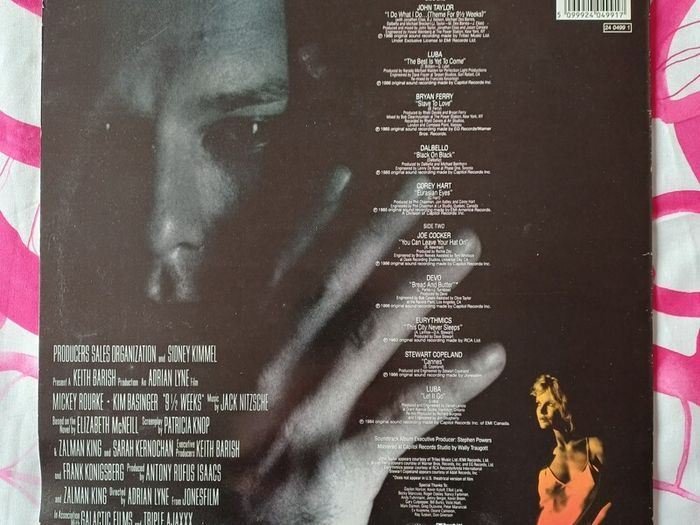 Nine and a half weeks Original on Vinyl