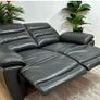 2 seat leather sofa Image 7