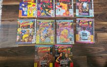 Rare Street Fighter 2 Manga Magazines 1994 Complete Volume 1