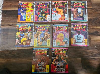 Rare Street Fighter 2 Manga Magazines 1994 Complete Volume 1