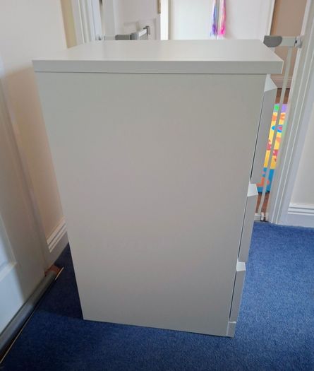 Ikea Malm chest of 3 drawers