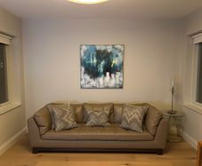 Roche Bobois Serenite Three-Four Seater Leather Sofa
