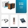 100W Bookshelf Active Speakers Bluetooth Image 3