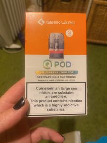 Geekvape .4 pods x3 packs