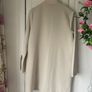 jacket beige longline marks & spencers size 8-10 Image 8