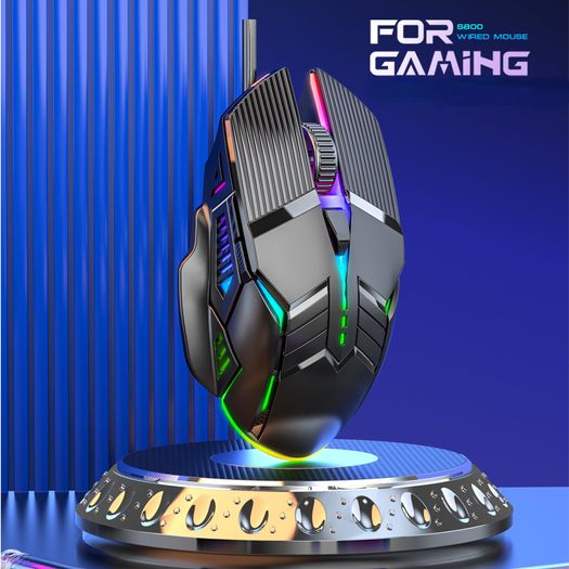 3200DPI Ergonomic Wired Gaming Mouse USB Gaming RGB Gamer Mouse 6 Button LED