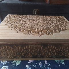 Wooden Decorative Cigarette Box
