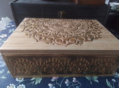 Wooden Decorative Cigarette Box