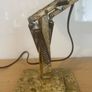 Antique Herbert Terry scumble glaze anglepoise desk lamp 1227 c1930s Image 6