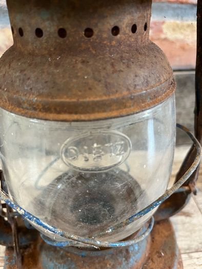 vintage oil lamp