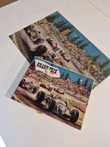Vintage Formula 1 Grand Prix jigsaw (free shipping)