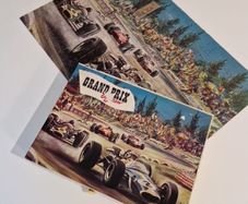 Vintage Formula 1 Grand Prix jigsaw (free shipping)