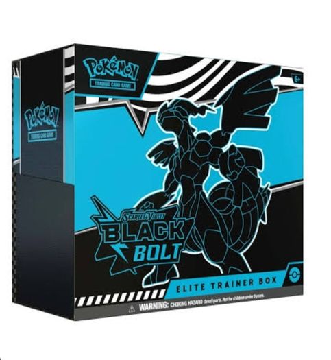 pokemon- black bolt elite trainer box