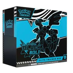 pokemon- black bolt elite trainer box