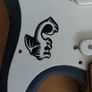 Unfinished Electric Guitar, no strings, Sea Horse Logo, in excellent like new condition Image 8