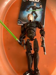 lego star wars buildable figures x5