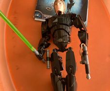 lego star wars buildable figures x5