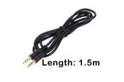 3.5mm Male to Male Jack Stereo Aux Auxiliary Cable for iPhone iPad Any Device 1.5m - FHT01CAB