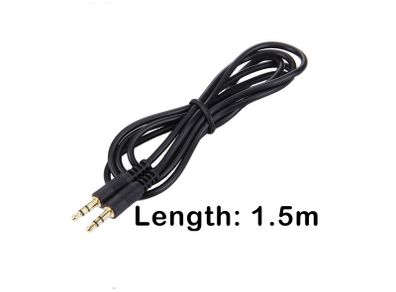 3.5mm Male to Male Jack Stereo Aux Auxiliary Cable for iPhone iPad Any Device 1.5m - FHT01CAB