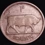 #768 - Ireland - 1928 - Shilling - Silver - KM.6 Image 2