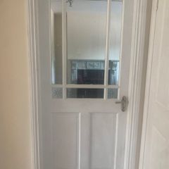 Solid half glass Doors