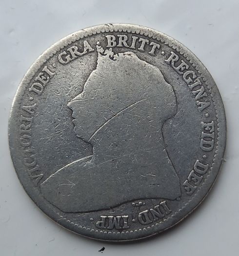 2 victorian silver coins