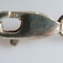 Vintage 925 Sterling Silver Necklace With N Pendant length 16" - 12,5g Image 6
