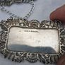 6 X Vintage Silver Plated Decanter Labels Image 9