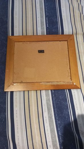2 Antique style Large pictures and frames