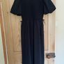 Penneys puff sleeve black midi dress Image 3